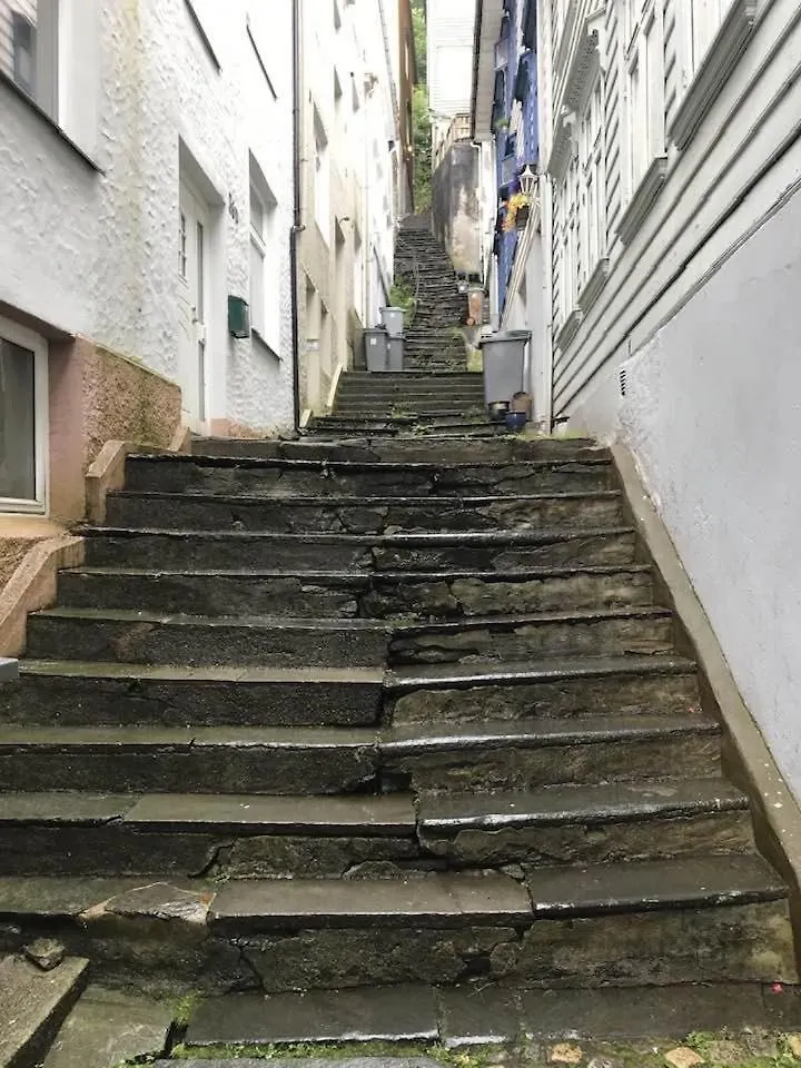 Private Apartment In Historic Street Bergen Norway